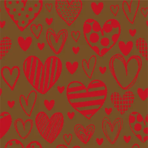 on milk.webp Transfer Sheets; Hearts Drawing  - Bag of 30